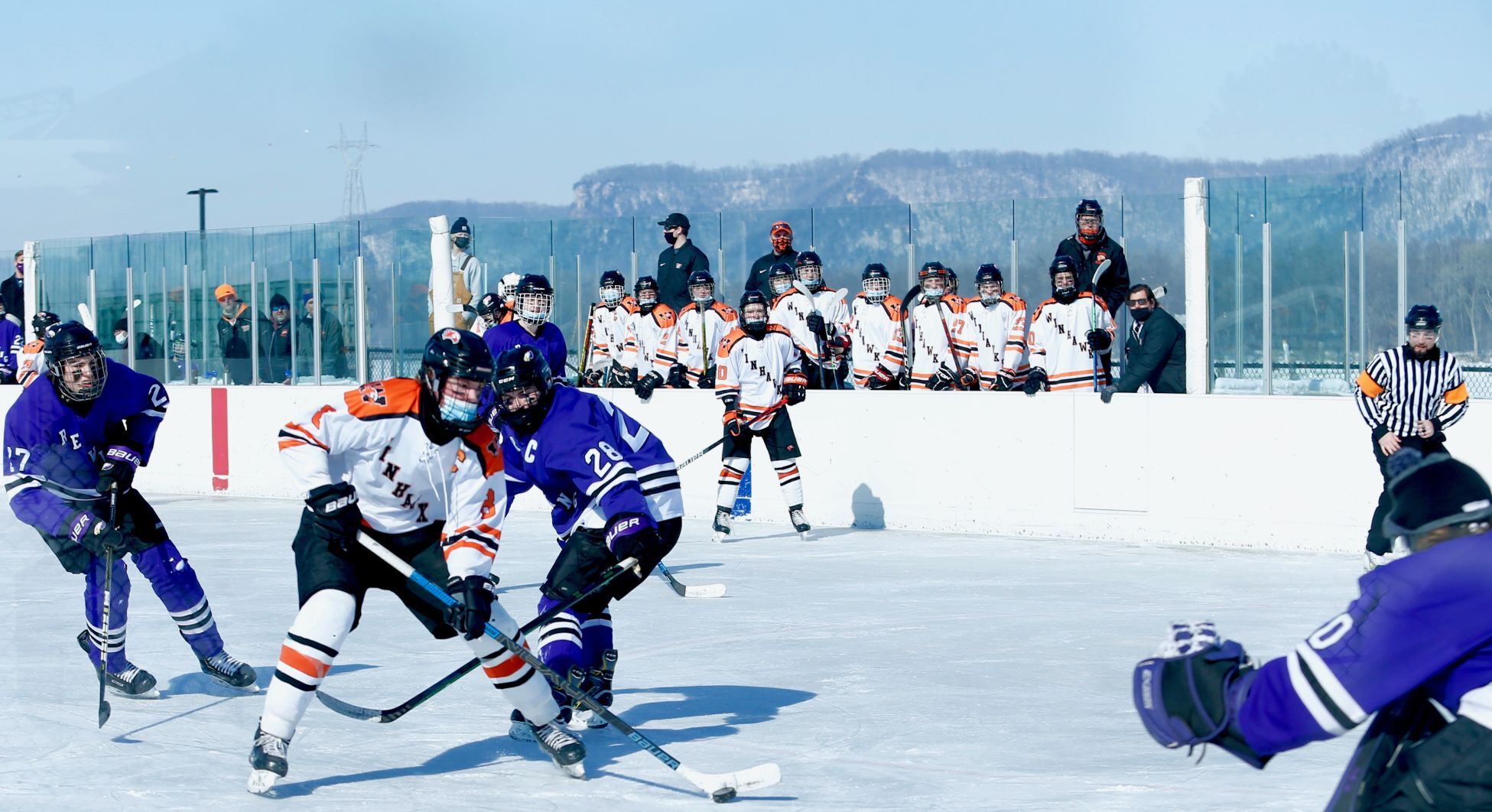 Photos: WSHS Hockey vs Red Wing